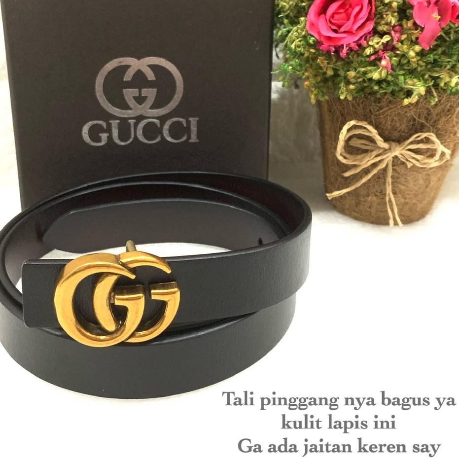 Dây Nịt Gucci + Hộp Đựng Thời Trang Cho Nữ