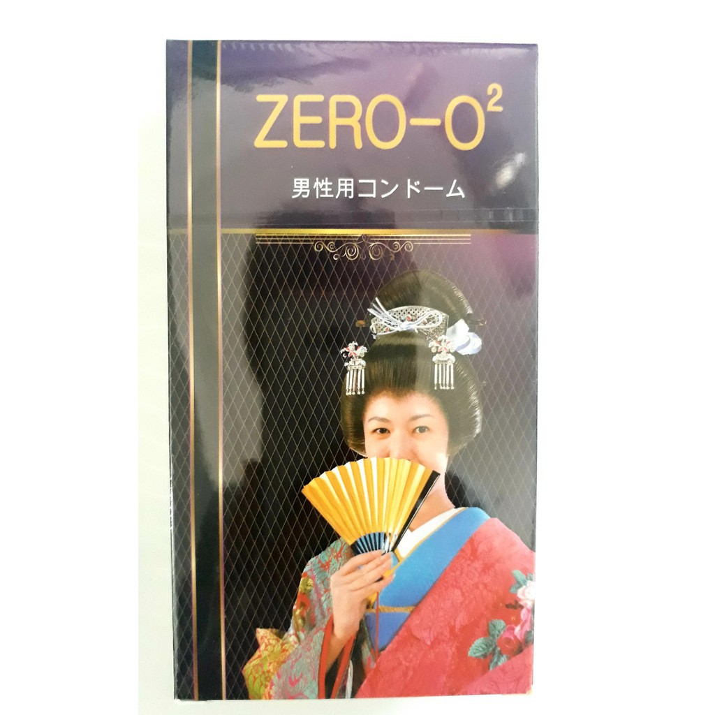 Bao cao su ZeRo O2 Nhật - Siêu mỏng, Siêu trơn - Phan An CN360