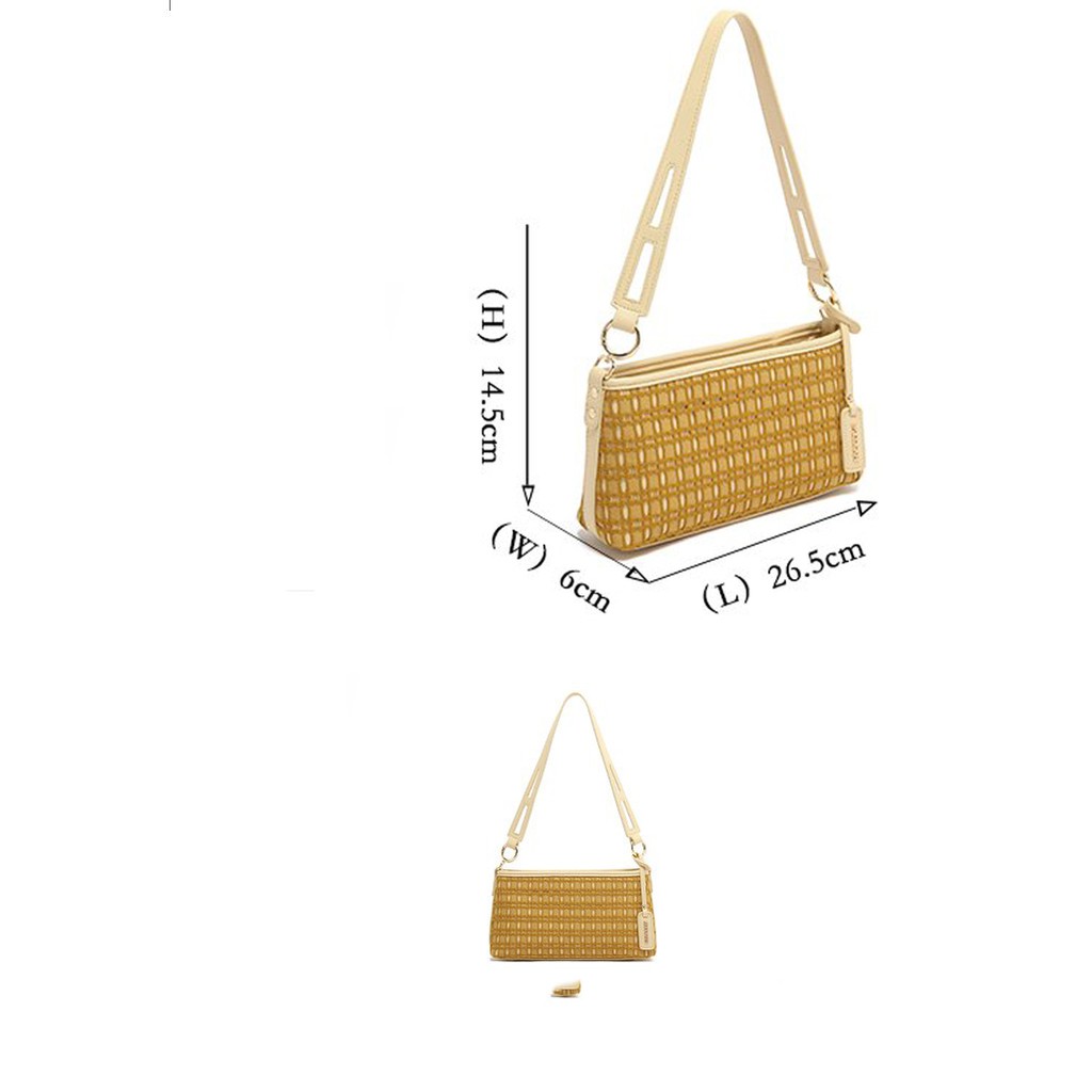 [Sản phẩm tặng kèm là túi lau đồ da tiện dụng] Túi đeo xách nữ Micocah công sở kiểu đeo vai Vintage MSP: 531 | BigBuy360 - bigbuy360.vn