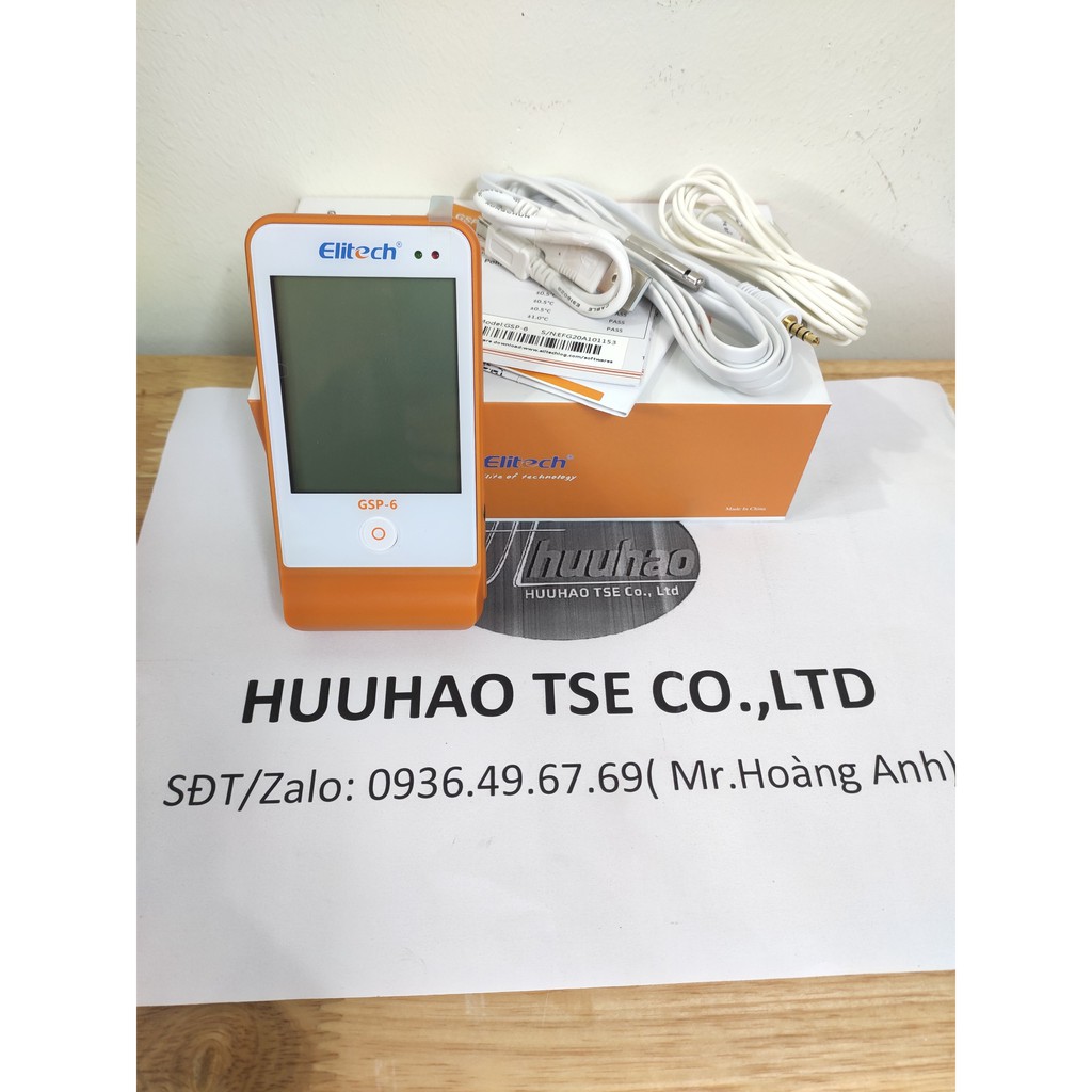 Nhiệt ẩm kế tự ghi GSP-6- Hỗ trợ cài đặt nhiệt độ độ ẩm đạt chuẩn