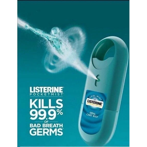 Xịt Thơm Miệng Listerine Hàng Mỹ