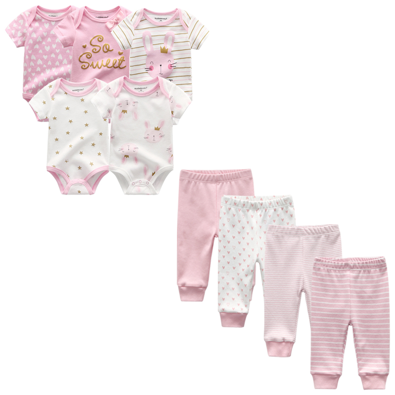 JUMPER Set Đồ Ngủ 9 Món Xinh Xắn Cho Bé Gái