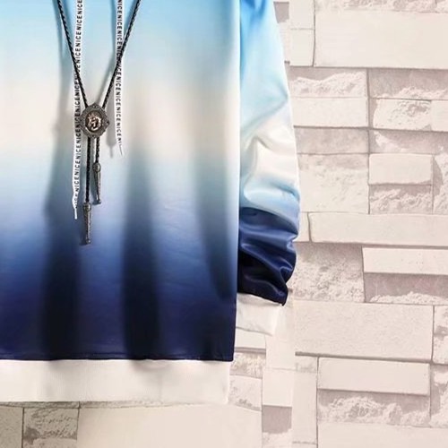 Men's long-sleeve coat with a Korean hood