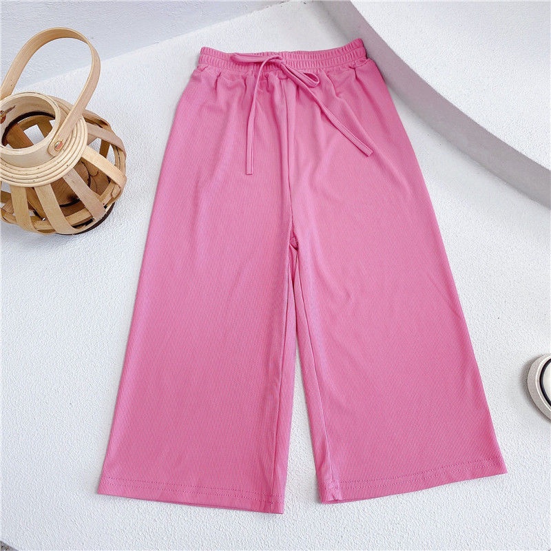 Bộ Đồ 2 Món Gồm 2 Món Áo + Quần Thời Trang Dành Cho Bé Gái 3-14 Tuổi