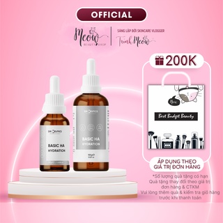 Tinh Chất Drceutics HA cấp ẩm cho da dầu mụn Basic Hydration 30g - 100g