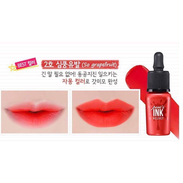 Son kem lì Peripera Peri's Ink Velvet | BigBuy360 - bigbuy360.vn