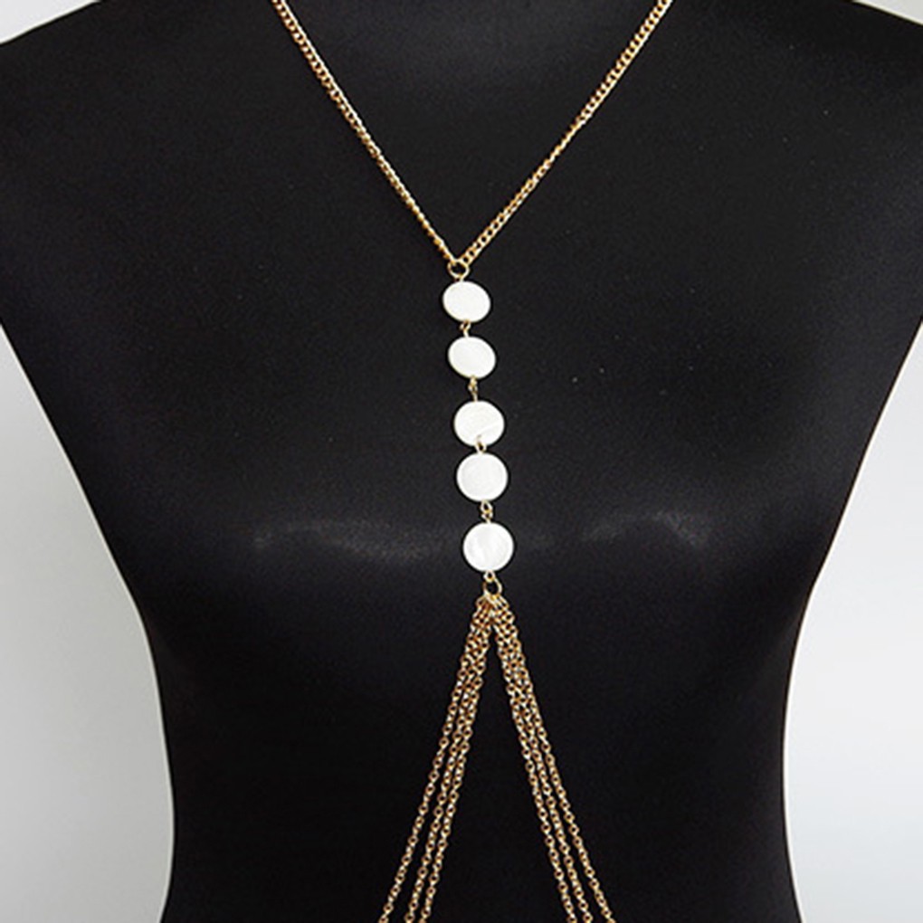 Dây Chuyền Body Chain Mặc Kèm Bikini Quyến Rũ