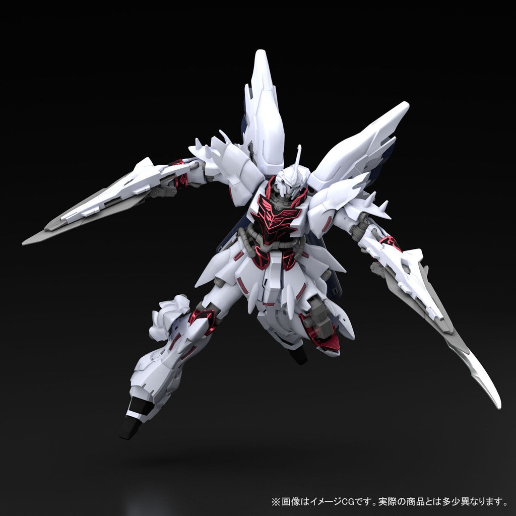 Mô Hình Gundam HG Sinanju Weiss P-Bandai 1/144 HGBF Build Fighters Đồ Chơi Lắp Ráp Anime Nhật