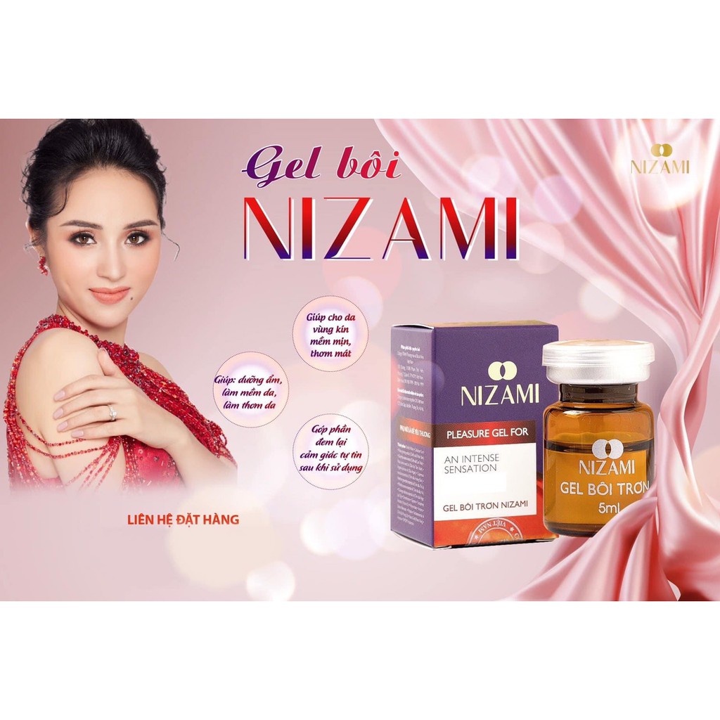 Gel bôi trơn ZINAMI -giúp bôi trơn , làm mềm da vùng kín ,mang lại hương thơm nhẹ nhàng quyến rũ - Lady-Hn Store88 KHG92