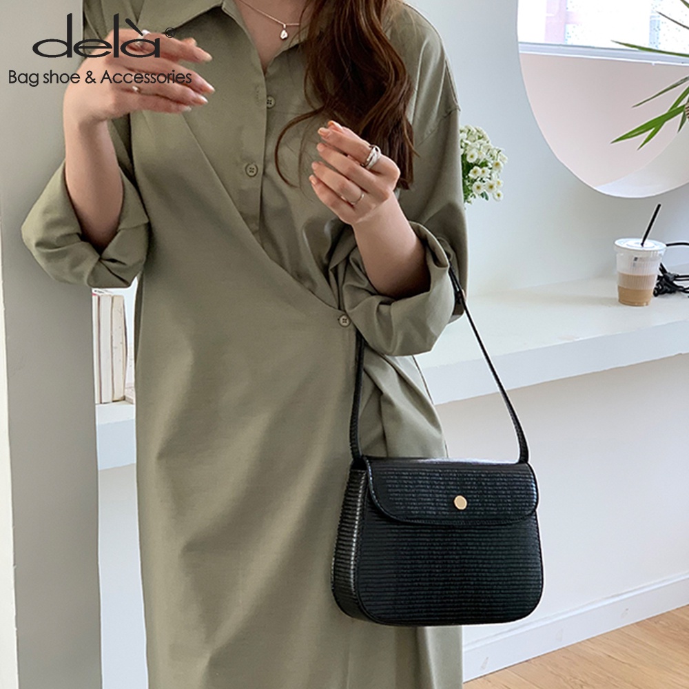 Dela Túi Đeo Một Bên Vai Họa Tiết Thằn Lằn Phong Cách Pháp Cổ Điển Thời Trang Mùa Hè Mới Dành Cho Bạn Nữ