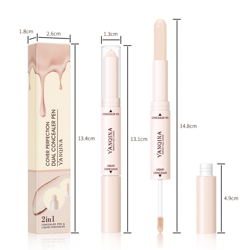 Kem Che Khuyết Điểm Dạng Thỏi Che Phủ Mụn Và Quầng Thâm Dưỡng Ẩm Không Phai Màu