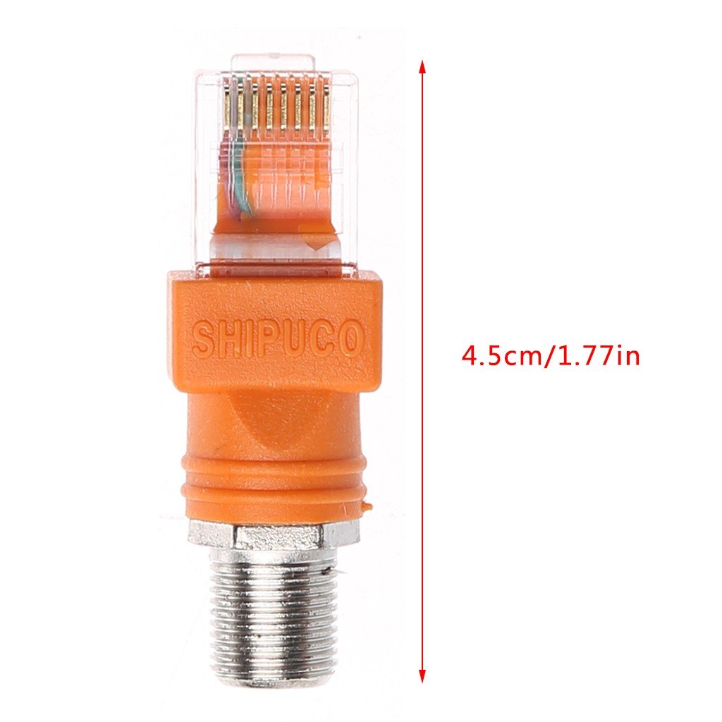 Đầu tiếp hợp chuyển đổi đầu cắm RJ45 qua ổ RF tiện dụng