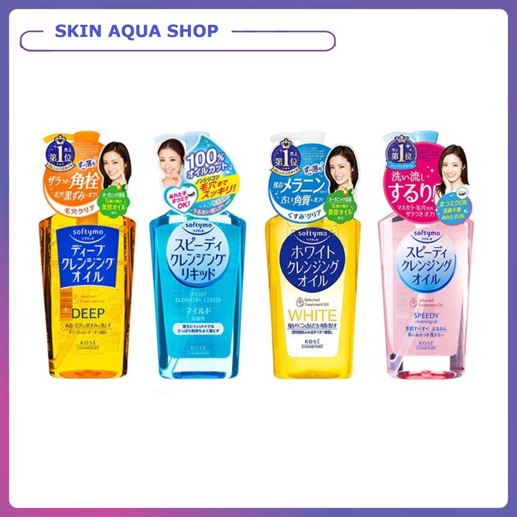 Dầu Tẩy Trang KOSE Softymo Deep Cleansing Nhật Bản