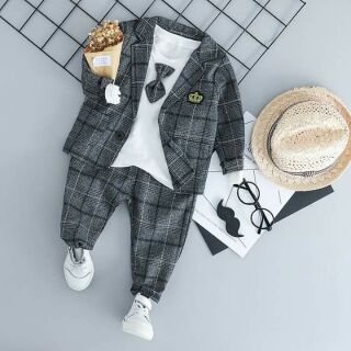 Sét bộ 3 chi tiết cho bé trai
