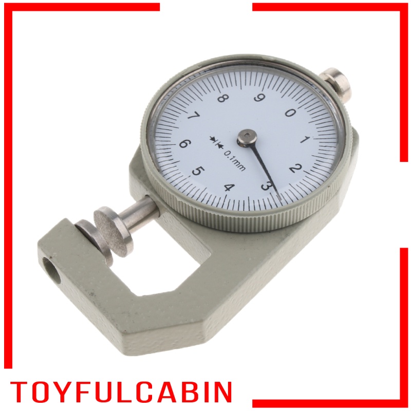 Thước Đo Độ Dày 0-10mm Chuyên Dụng Cho Đồ Trang Sức / Da / Kim Loại