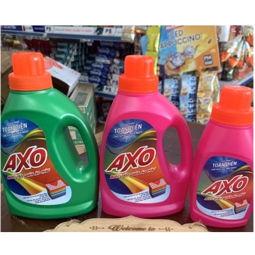 Nước Tẩy Quần Áo Màu AXO 400ml/800ml.