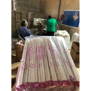 100 ĐÔI ĐŨA GỖ BỌC MÀNG OPP