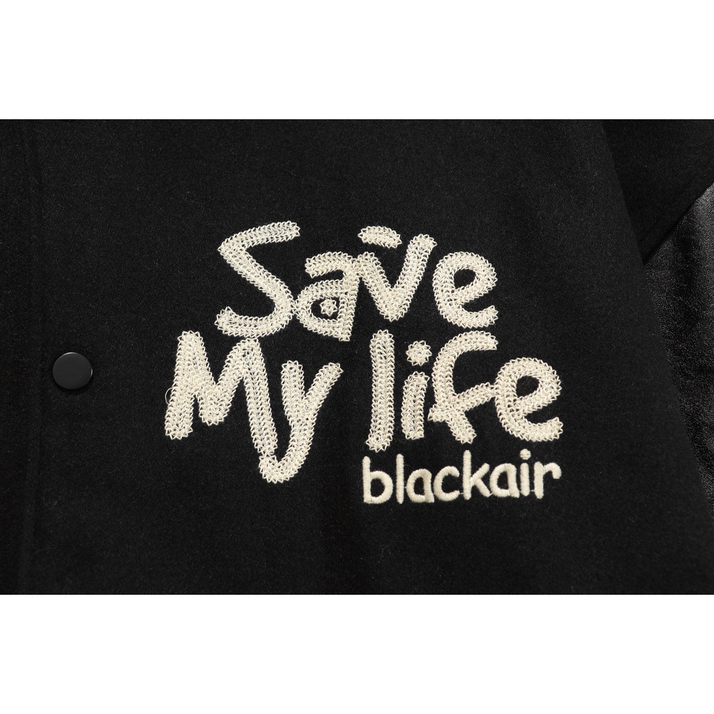 Áo khoác Bomber Made Extreme Scripture Patchwork Varsity