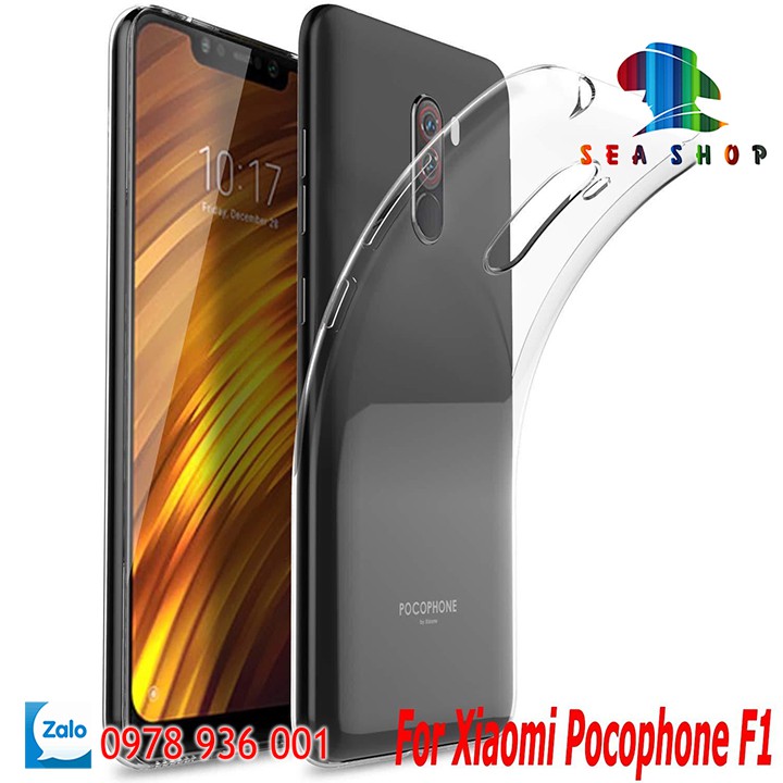 Ốp lưng Xiaomi PocoPhone F1 silicon trong suốt