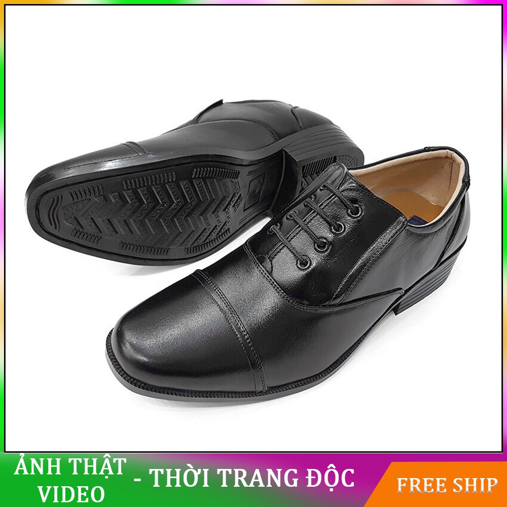 ✅[FREE SHIP] GIẦY TÂY NAM KIỂU QUÂN ĐỘI CAO CẤP