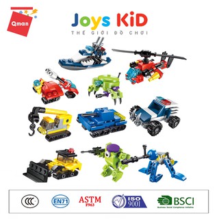 Đồ chơi xếp hình lego QMAN 2101: Hyperfunction Tactical Unit - Joys KiD