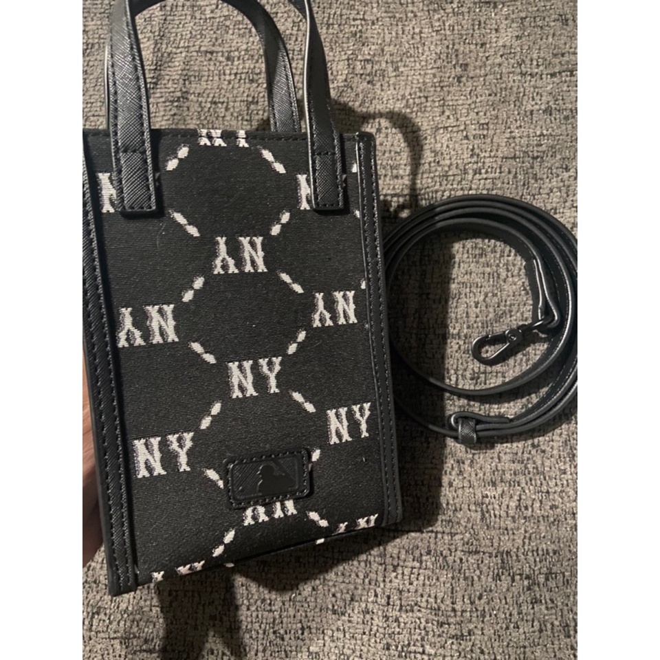 túi xách tay mini + đeo chéo nữ mlb size 12,5* 18*4 cm