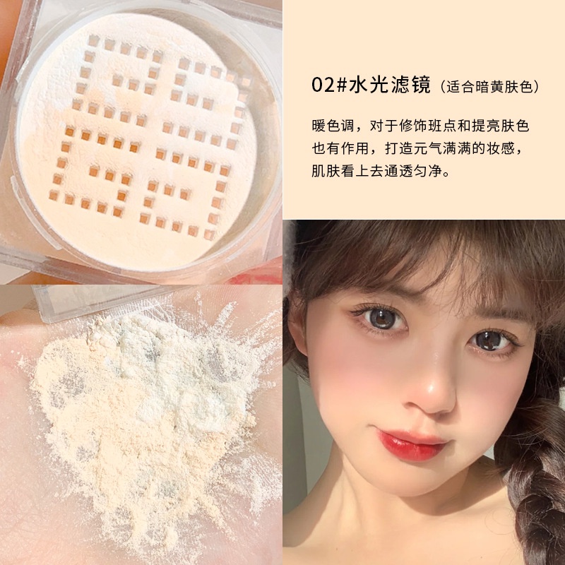 Phấn phủ dạng bột 4 màu sắc tùy chọn kiềm dầu chống thấm nước | BigBuy360 - bigbuy360.vn