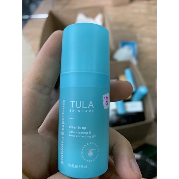 15ml gel làm sạch mụn Clear it up Tula(10,!22)