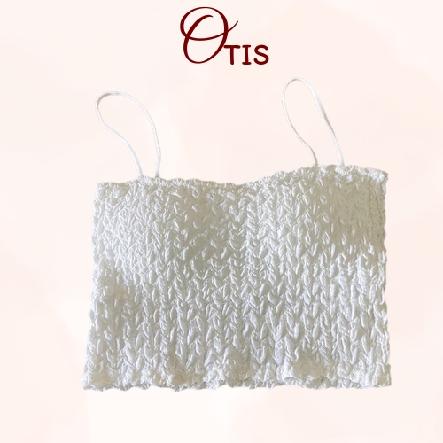 Áo Croptop Cotton Xốp Hai Dây Đệm Mút Nâng Ngực Sexy OTIS 702