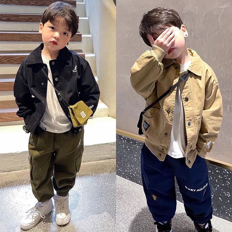 Áo Khoác Thời Trang Mùa Thu Cho Bé Trai