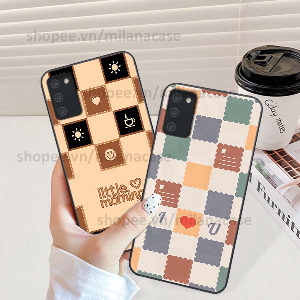 Ốp Samsung A02s / A03s caro họa tiết nhiều màu sắc siêu đẹp thời trang cá tính