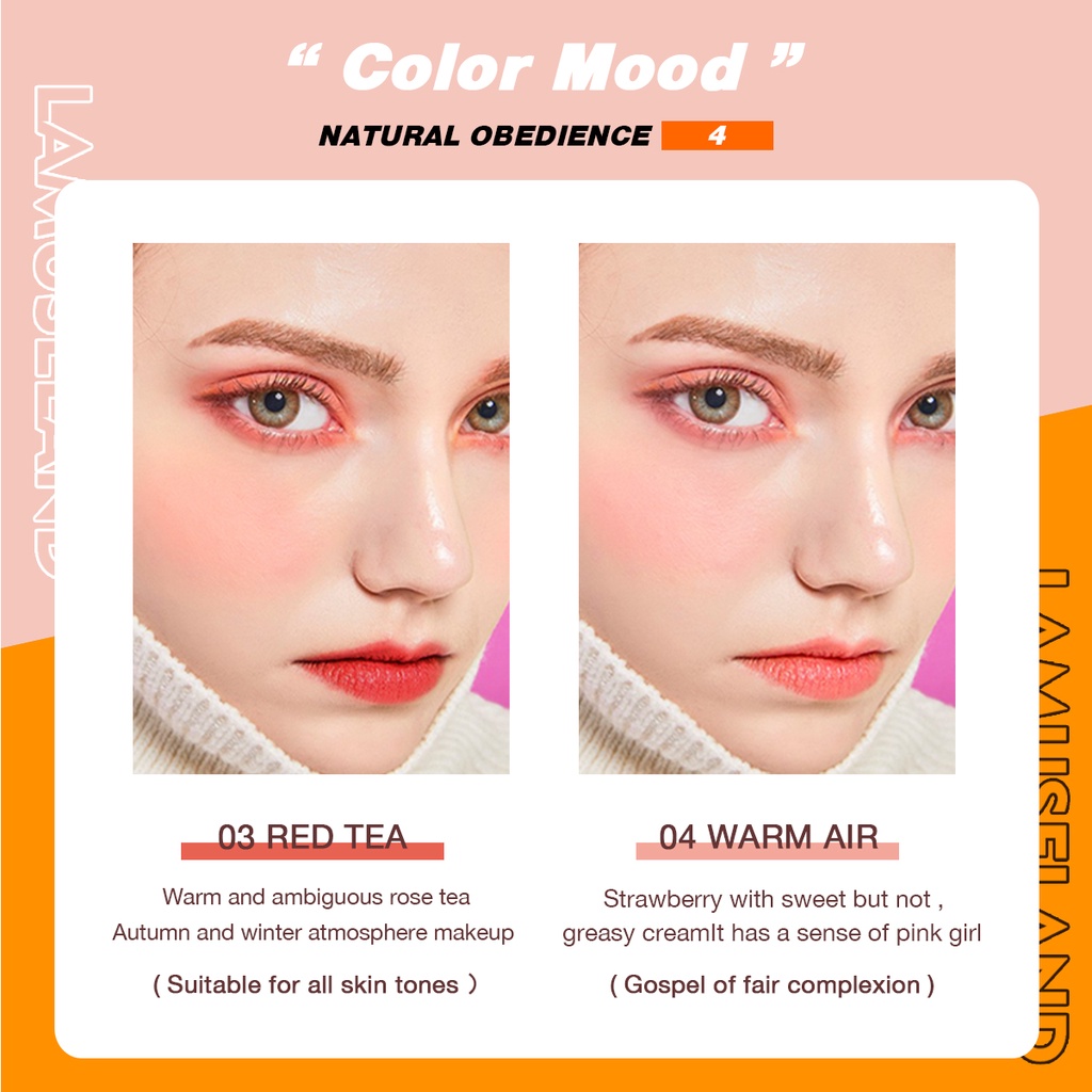 [Hàng mới về] Má Hồng Dạng Lỏng 4 Màu Tùy Chọn Lâu Trôi La2008 | BigBuy360 - bigbuy360.vn