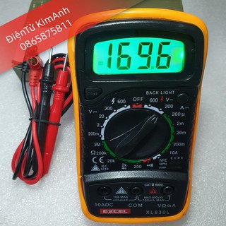 Đồng hồ số vạn năng Excel XL830L