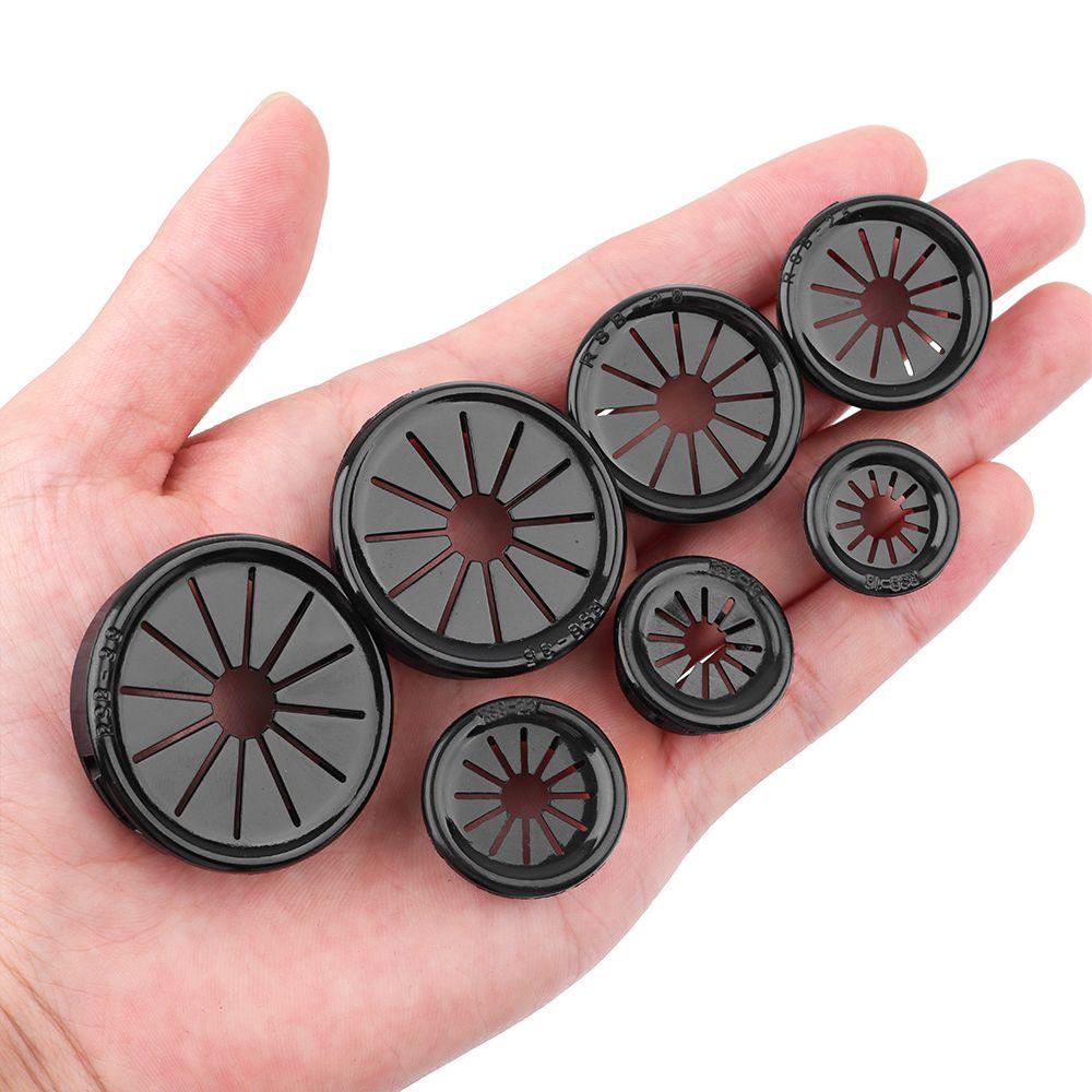 Set 10 Vỏ Bọc Dây Điện Có Lỗ Tiện Dụng Cho Văn Phòng