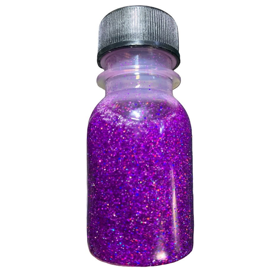 50g Sơn bóng Kim Tuyến Flakes 0.2mm Tím ánh chiếu bảy màu (B1K-800-1)