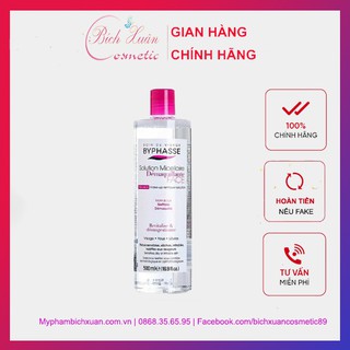 Nước tẩy trang byphasse sạch sâu 500ml, tẩy trang không cồn dành cho mọi loại da