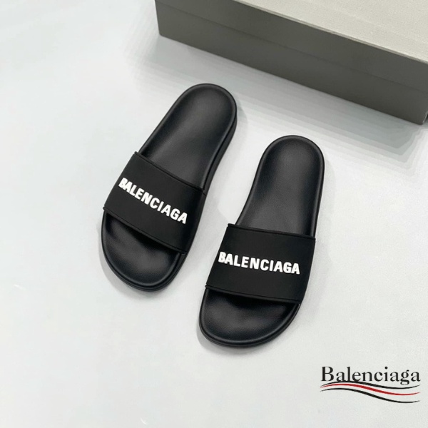 dép nam đẹp quai ngang balenciaga đế cứng đế cao full box