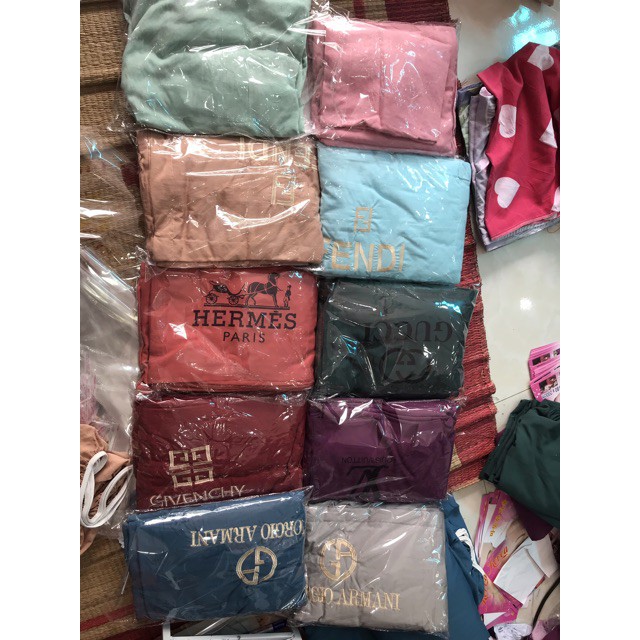 Ga Chun Hai Vỏ Gối Đũi Đơn Sắc (Tặng kèm vỏ gối ôm)