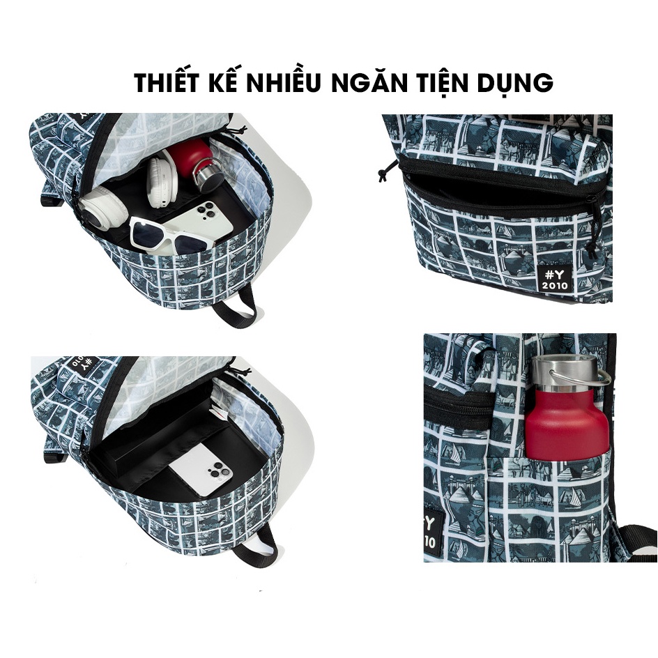 Balo Nam Nữ Thời Trang Thương Hiệu Y2010 Fit Thần Cổ Đại Khepri Ver2 20857|YaMe|