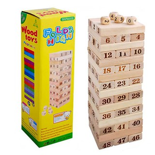 Bộ trò chơi rút gỗ wood toys