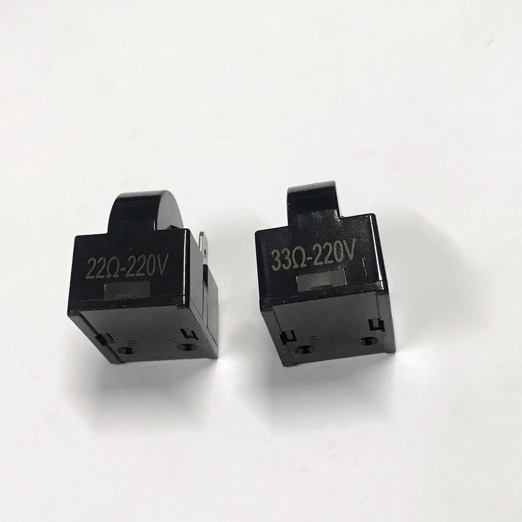 Rơ le bán dẫn 2 chân 22 ôm 33 ôm (chọn đúng loại khi đặt hàng) - Relay khởi động ohm máy nén - Tụ đề