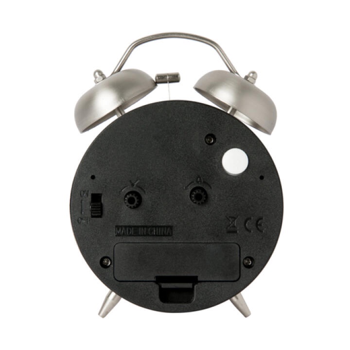 Đồng Hồ Để Bàn ARTBOX Hàn Quốc Bằng Kim Loại Mặt Nhám Màu Bạc (Lớn)