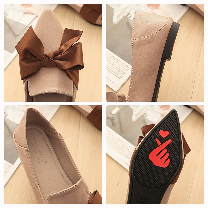 Giày Nữ Đế Bằng Mũi Nhọn Size 34-42 | BigBuy360 - bigbuy360.vn