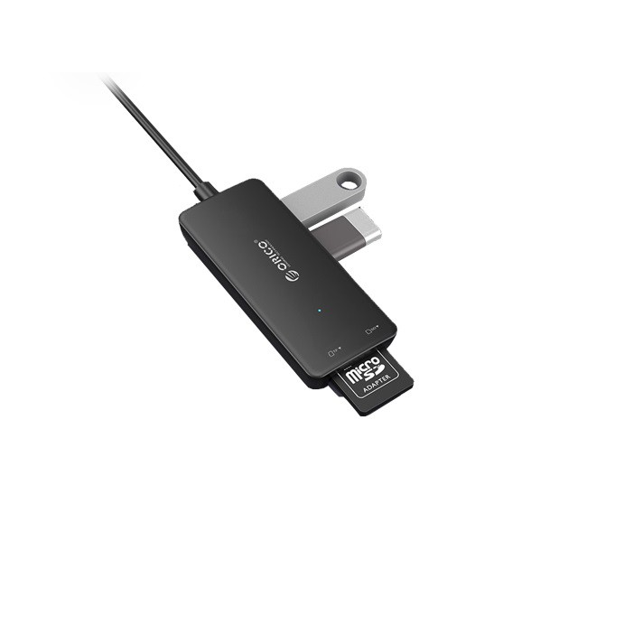 Bộ chia USB 2.0 tích hợp thẻ nhớ Orico H3TS-U2