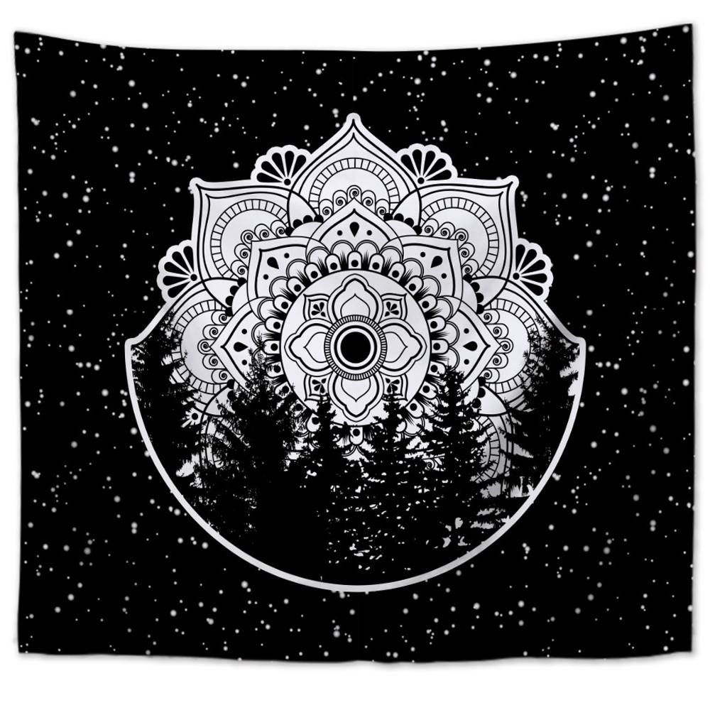 Sun and Moon Tapestry Witchcraft Background Cloth Background Wall Decoration Cloth Tapestries Psychedelic Home Art Décor