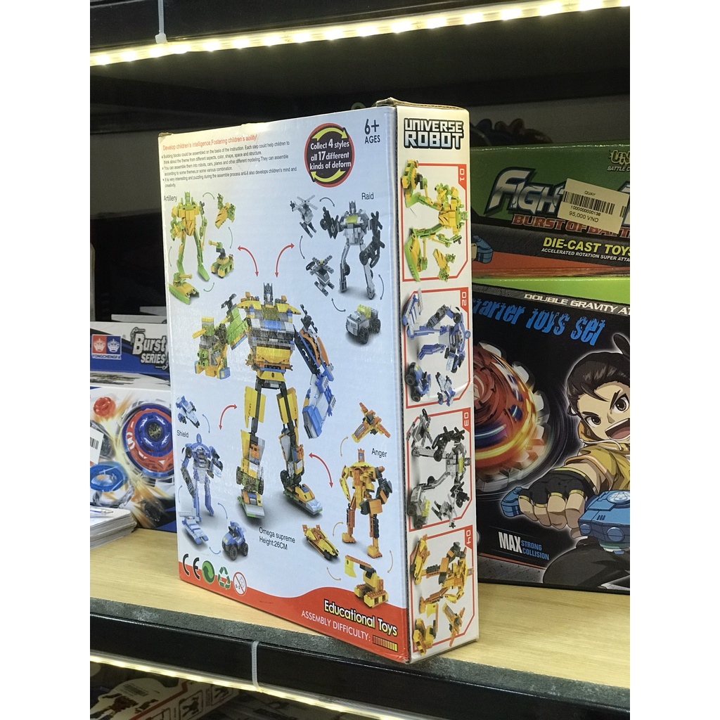 Bộ đồ chơi lắp ráp Robot