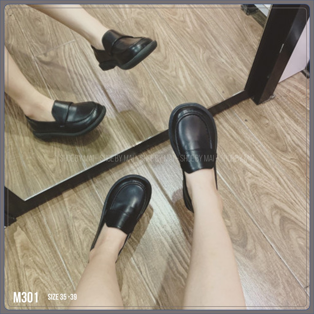 Giày ulzzang nữ quai ngang M301 SHOEBYMAI