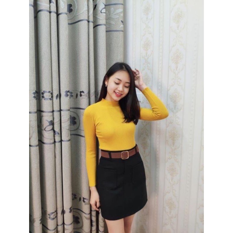 🔥🔥🔥ÁO LEN CỔ 3 PHÂN BASIC LÊN HÀNG