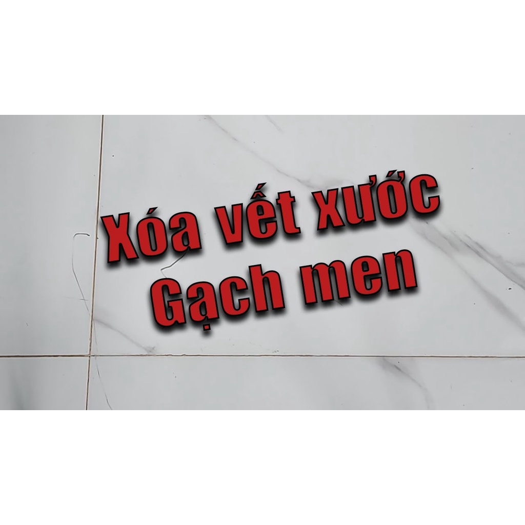(Bán Mẫu Siêu Rẻ) Chai Dung Dịch Tẩy Vết Xước Nền Nhà Vết Bẩn Vết Cháy Trên Gạch Men Bồn Cầu Lavabo Sứ Cực Kì Hiệu Quả