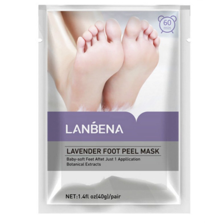 Mặt nạ dưỡng ẩm da chân LANBENA mùi oải hương sảng khoái | BigBuy360 - bigbuy360.vn